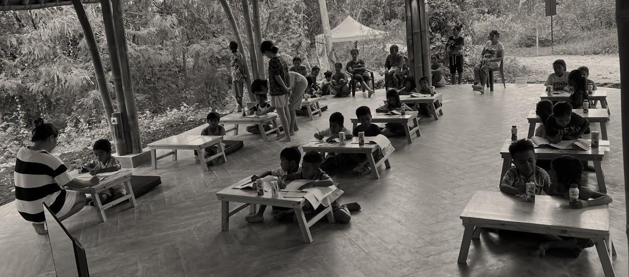 Children learning at the Umarato Learning Center